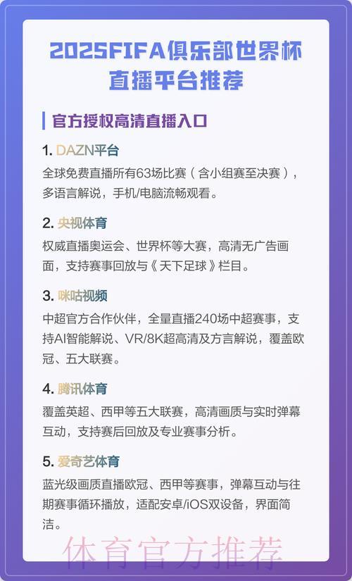 世界杯高清直播最佳平台精选推荐 世界杯高清直播最佳平台精选推荐