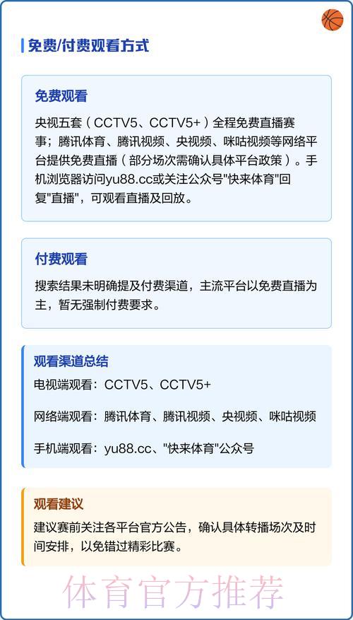 世界杯赛事直播观看渠道完整访问指南 世界杯赛事直播观看渠道完整访问指南